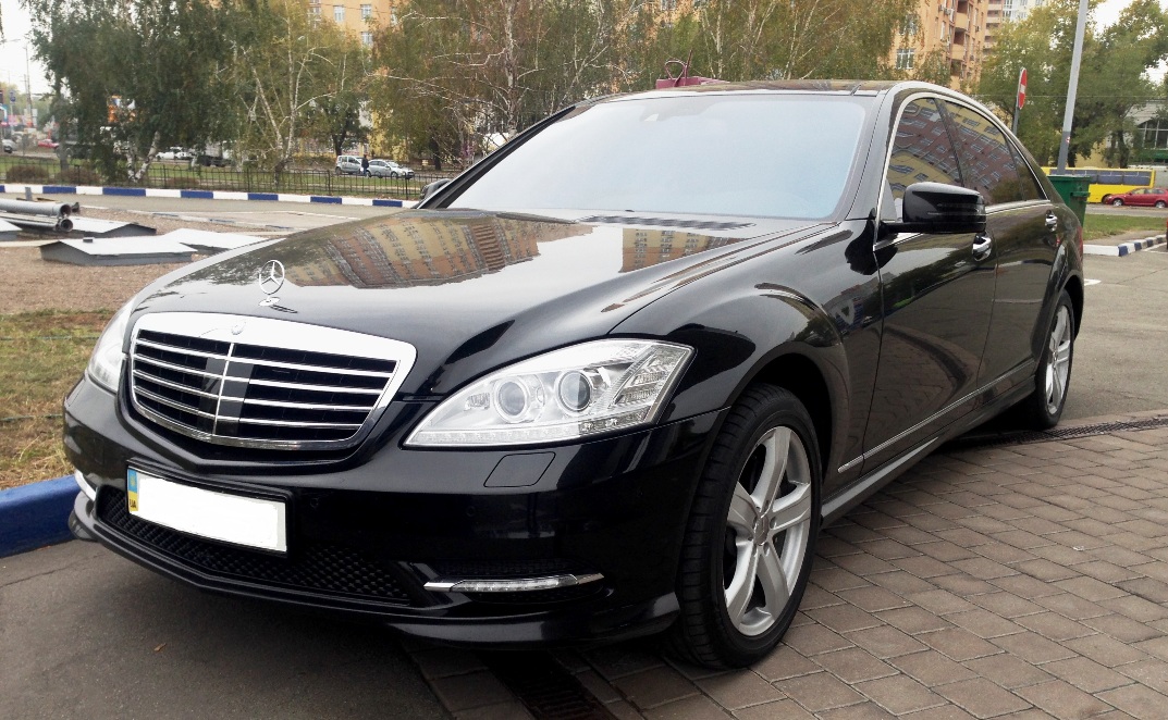 Авто Премиум Класса Mercedes S550 Long W221, Аренда Мерседес в Киеве