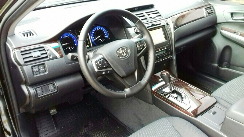 Седан Toyota Camry black - фото 5