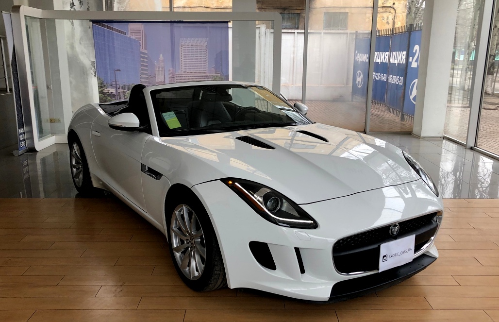 Спортивное Авто Jaguar F-Type прокат аренда, Прокат спорткара в Киеве