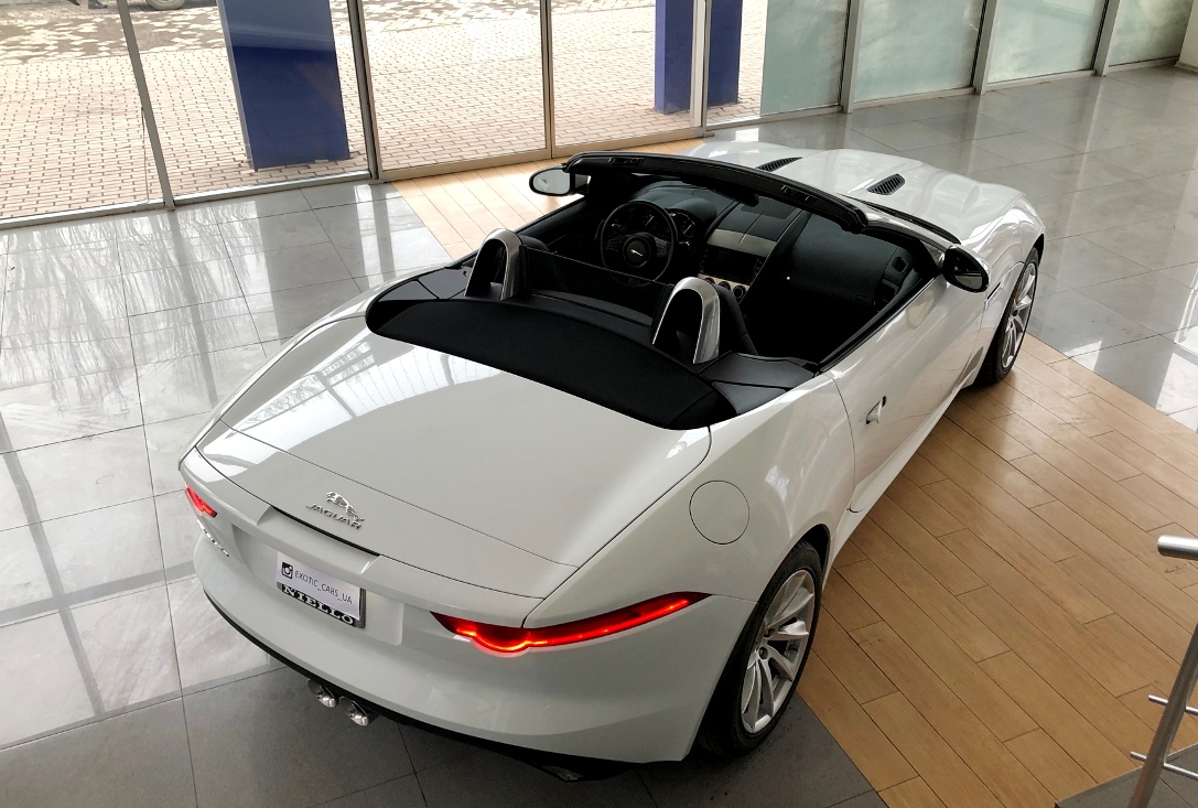 Спортивное Авто Jaguar F-Type прокат аренда, Аренда кабриолета в Киеве