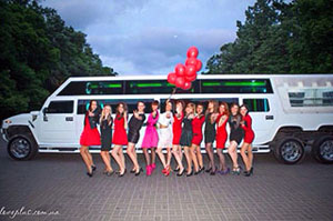 Лимузин на девичник - Аврора-Киев лимузин сервис